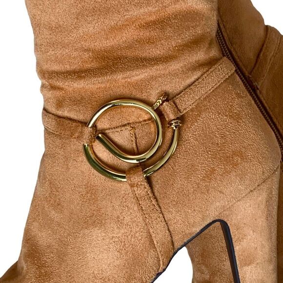 IMPO Molita Stretch Faux Suede Over the Calf Platform Boot w/Memory Foam Sz 10 - Picture 8 of 13